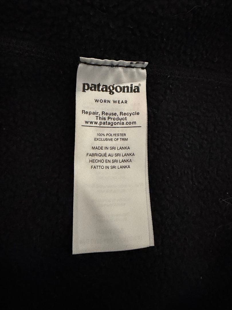 patagonia パタゴニア ベターセーター フルジップ ジャケット 黒 XL