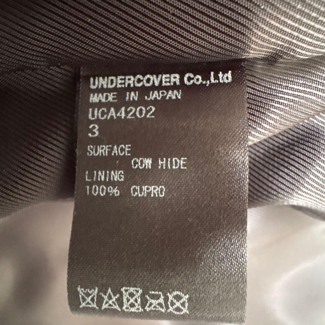 UNDERCOVER ダブルライダースジャケット