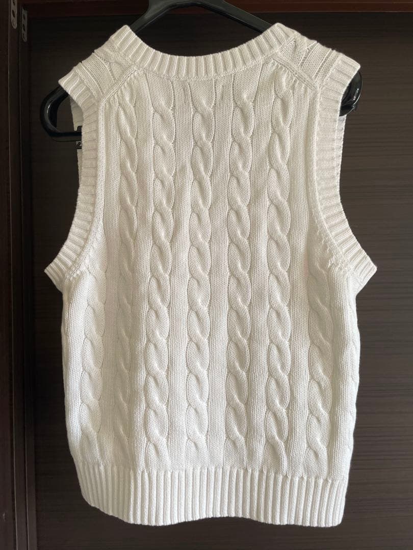 Polo by Ralph Lauren ケーブルニットベスト Sサイズ