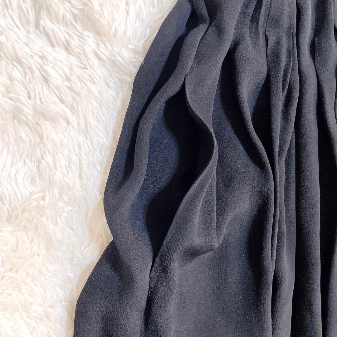 未使用タグ付き✨N°21 ロングワンピース シルク混 Aライン 定価13.5万円