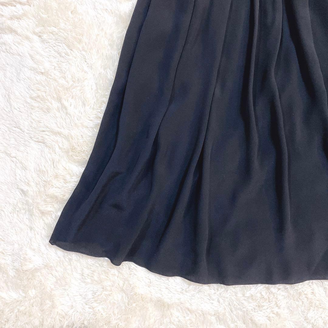 未使用タグ付き✨N°21 ロングワンピース シルク混 Aライン 定価13.5万円