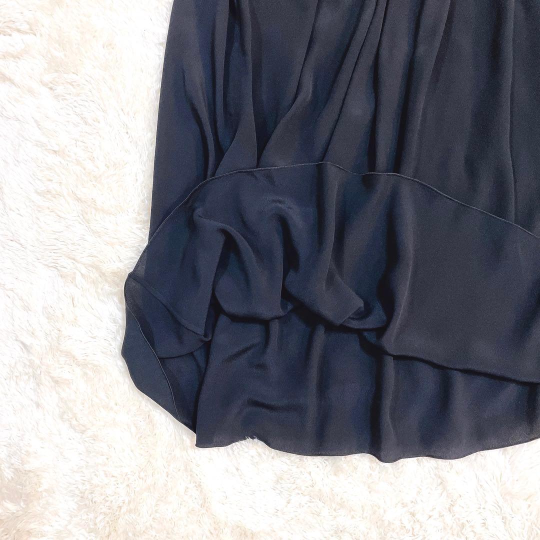 未使用タグ付き✨N°21 ロングワンピース シルク混 Aライン 定価13.5万円