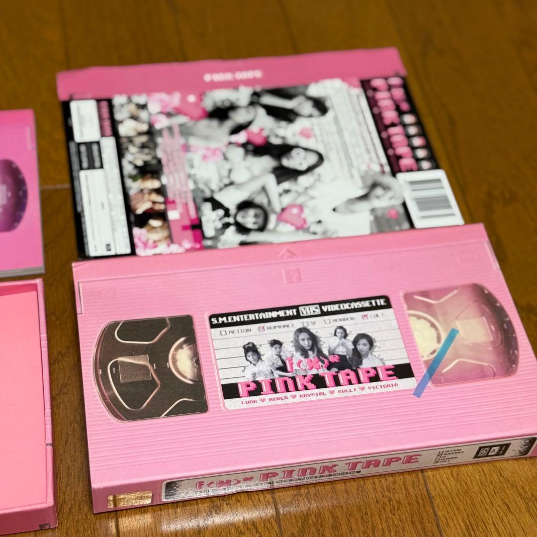 f(x) Pink Tape CD トレカありamber