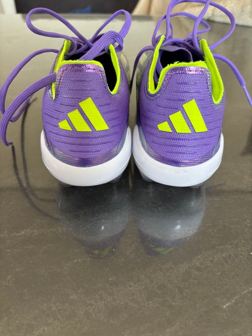 adidas X 50 パープル/グリーン スパイク