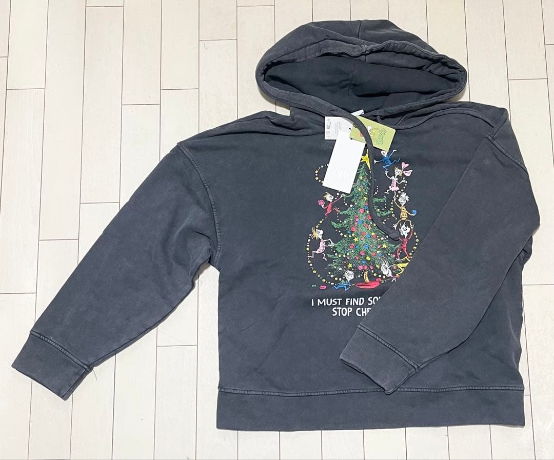GRINCH クリスマス スウェットシャツ M 新品 ZARA