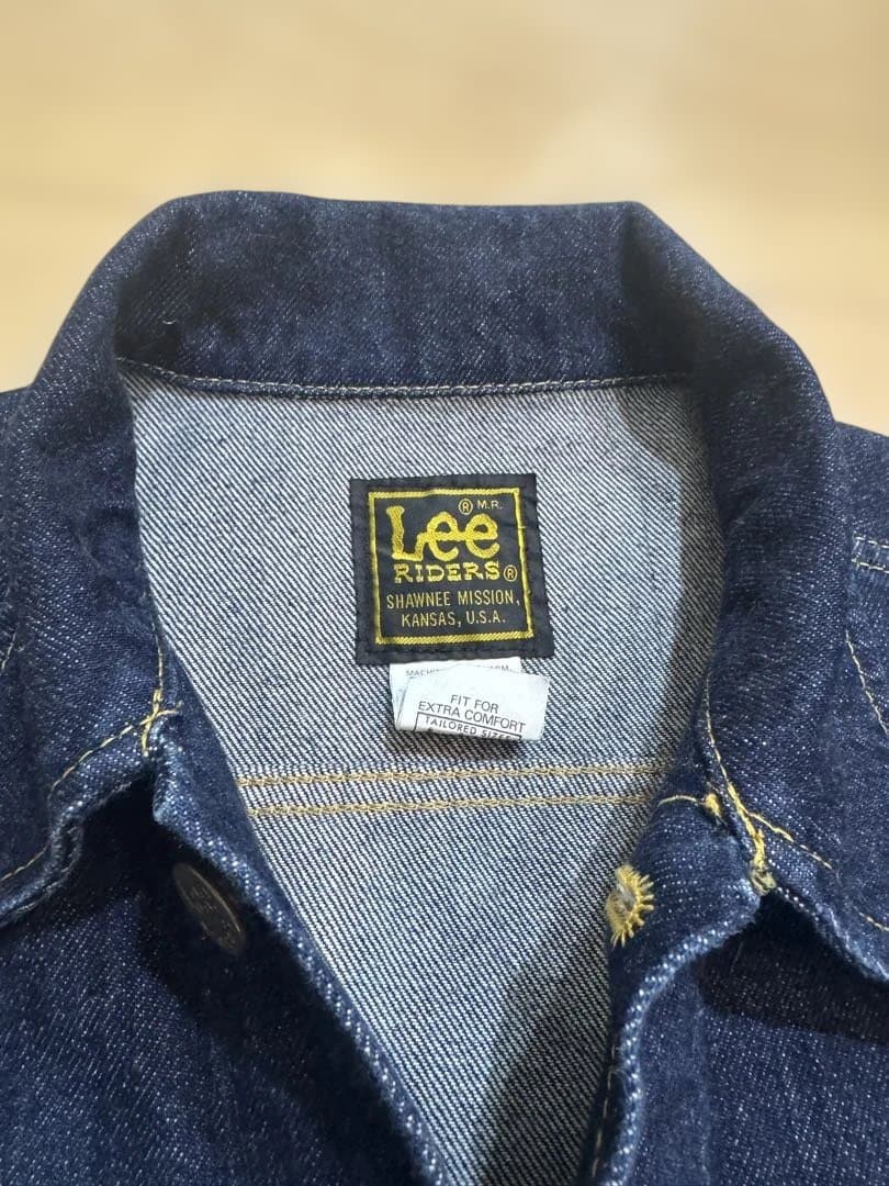限界値下げ！Lee デニムジャケット LARGEサイズ 日本製