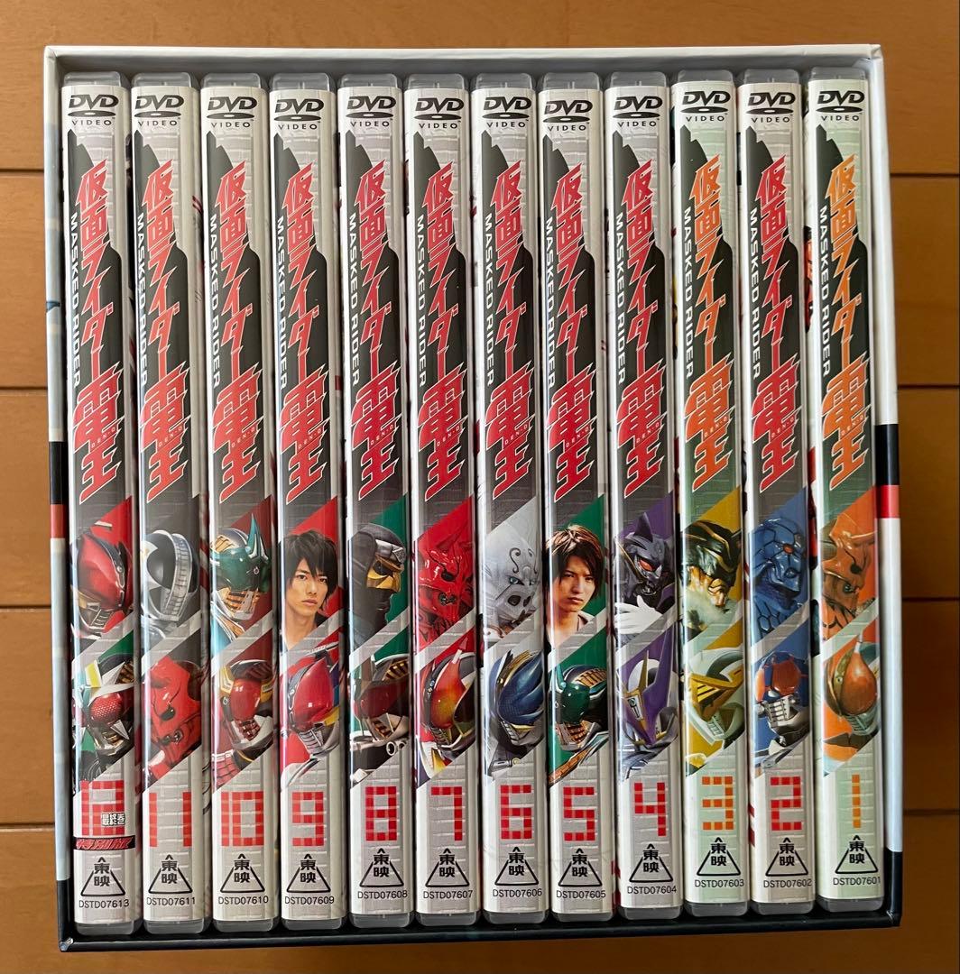 仮面ライダー電王 TVシリーズ DVD 全12巻 収納BOX付き