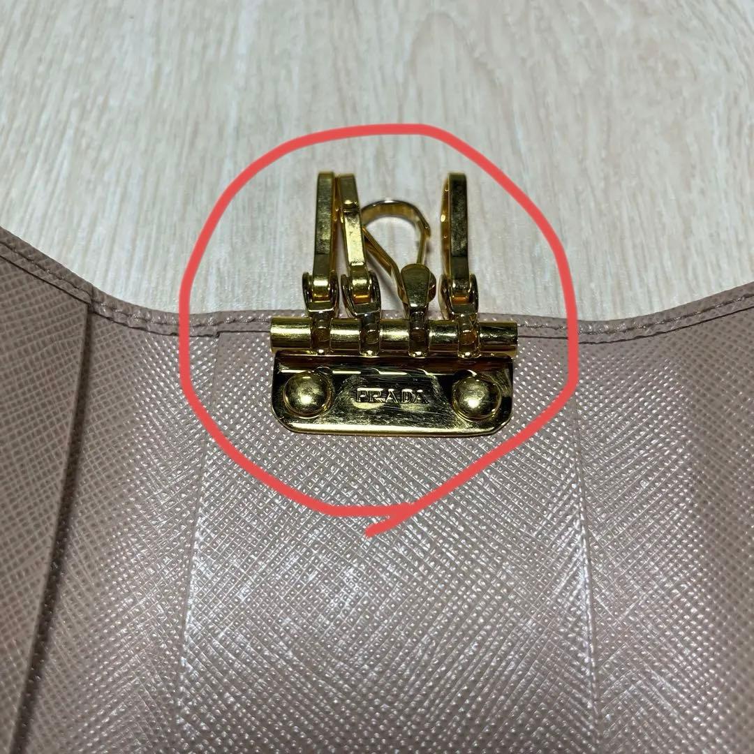 たぁたぁ PRADA プラダ キーケース ピンク