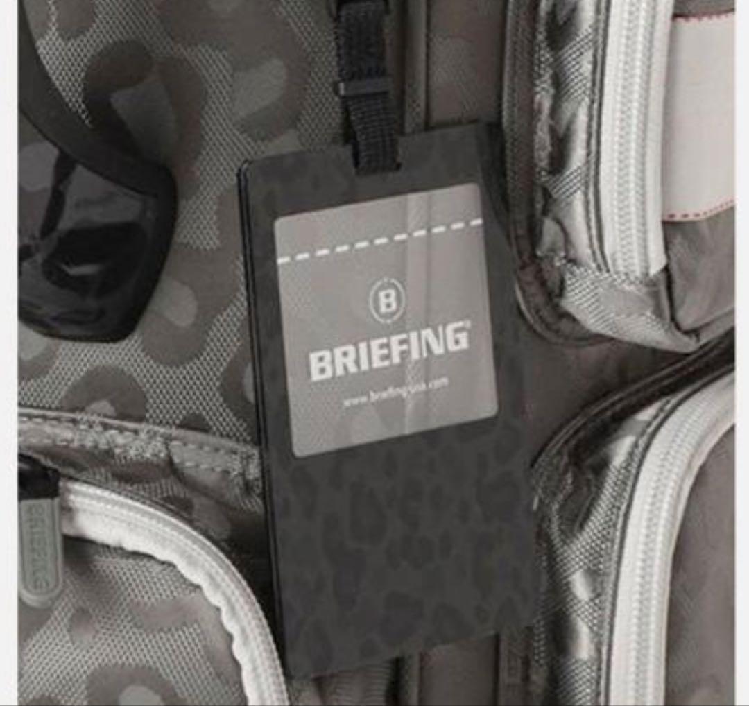 BRIEFING ヒョウ柄 ネームプレート　ブリーフィング　非売品　レオパード