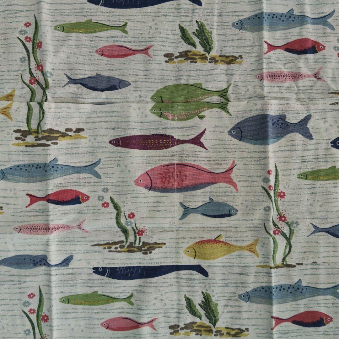 新品★タグ付き★ Cath Kidston エプロン 魚柄 レア柄