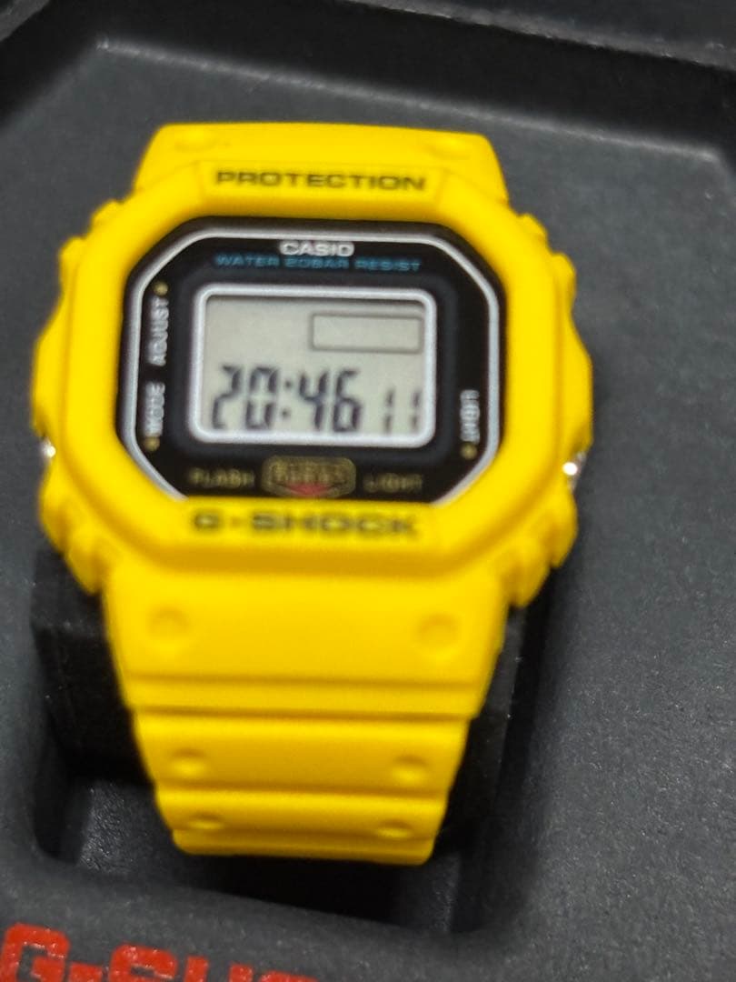 G-SHOCK●DWN-5600-9IR●リングウォッチ●イエロー