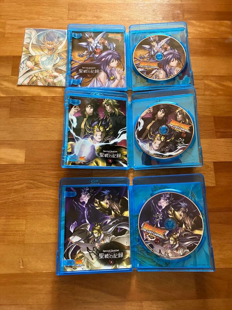 聖闘士星矢 THE LOST CANVAS Blu-ray 全12巻セット
