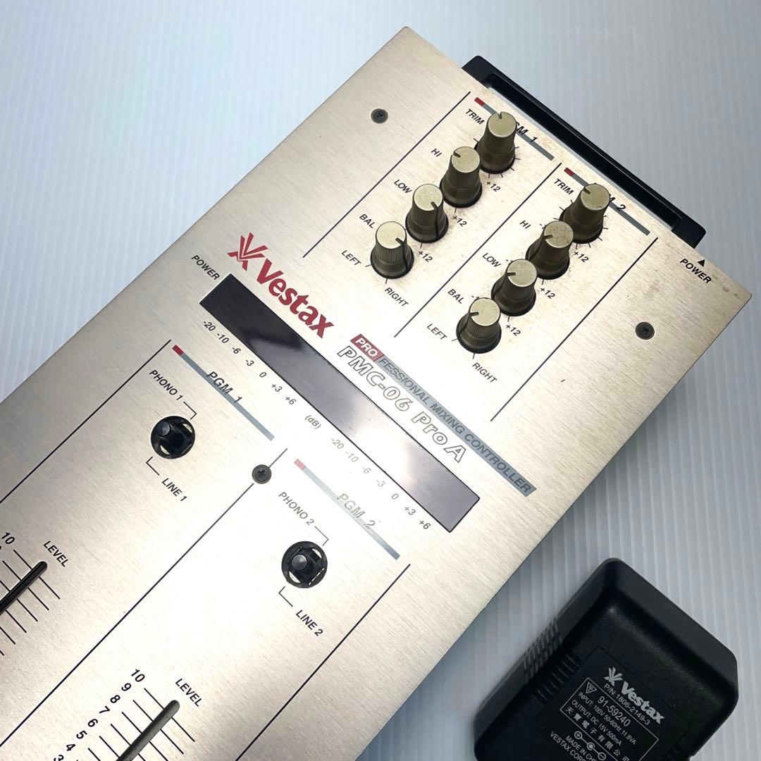 ジャンクVestaxベスタクスPMC-06 Pro AミキサーDJ mixer