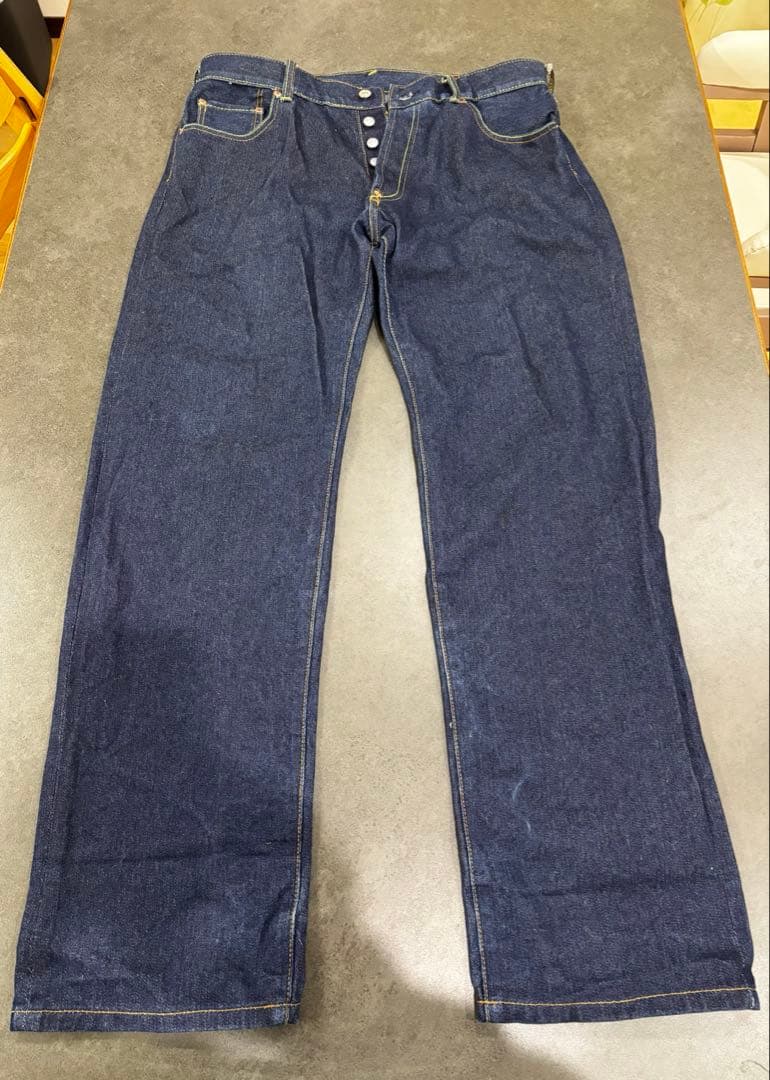 Evisu HERITAGE ストレートデニム 濃紺 W36
