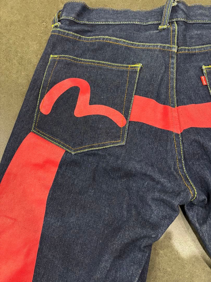 Evisu HERITAGE ストレートデニム 濃紺 W36