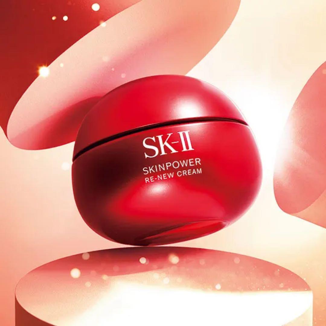 新品未使用　SK-II スキンパワー　リニュー　クリーム　80グラム