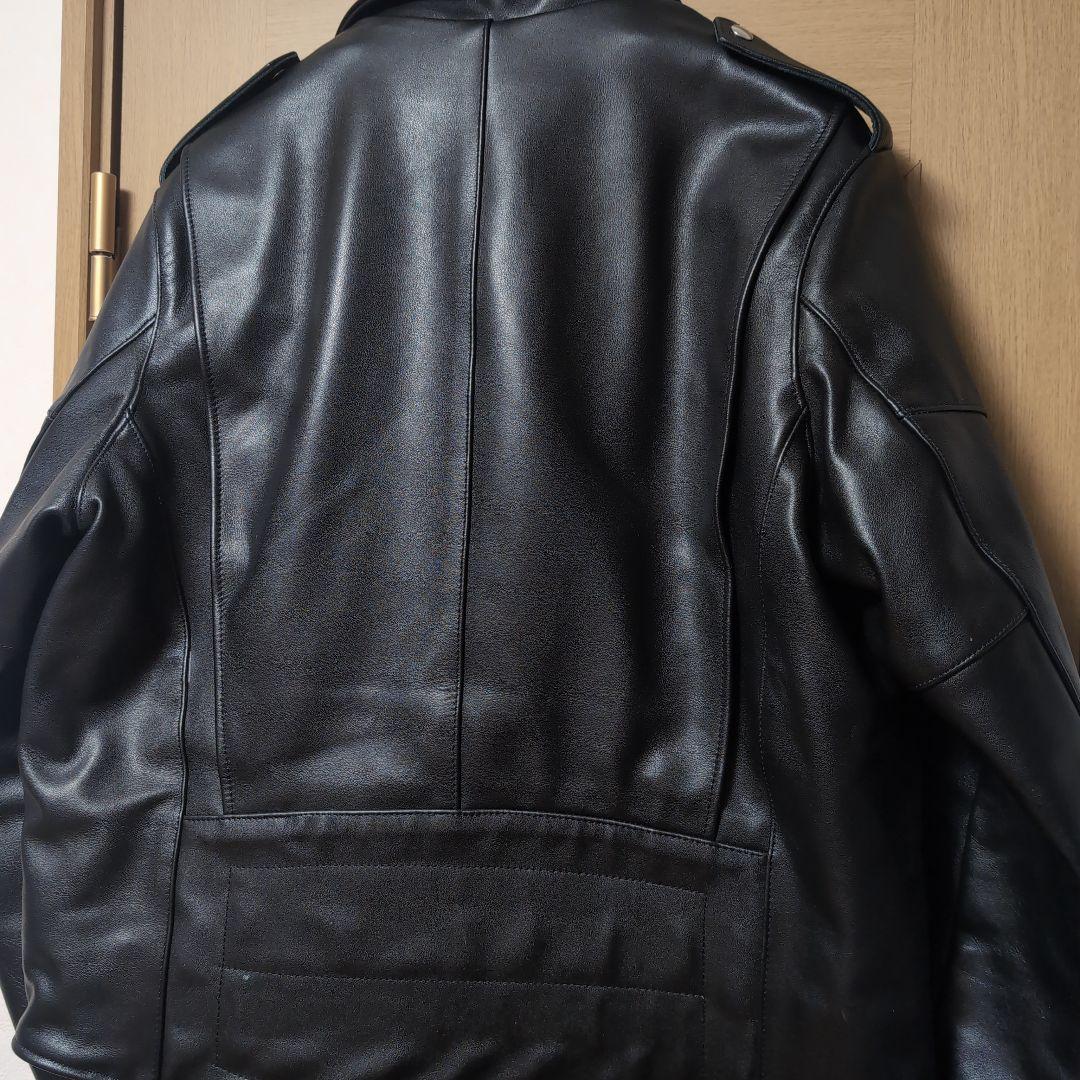 VANSON ライダースジャケット　ロックンロール　 48 黒　バンソン