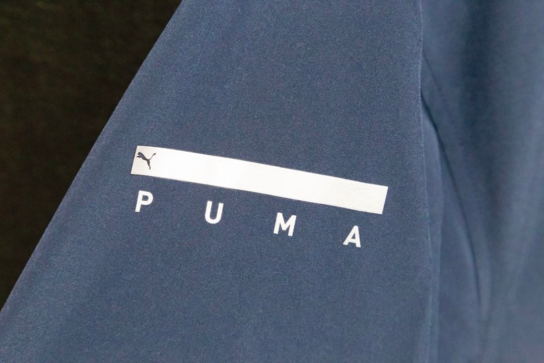 PUMA プーマ 新品 XL フード付きネイビージャケット 吸水速乾