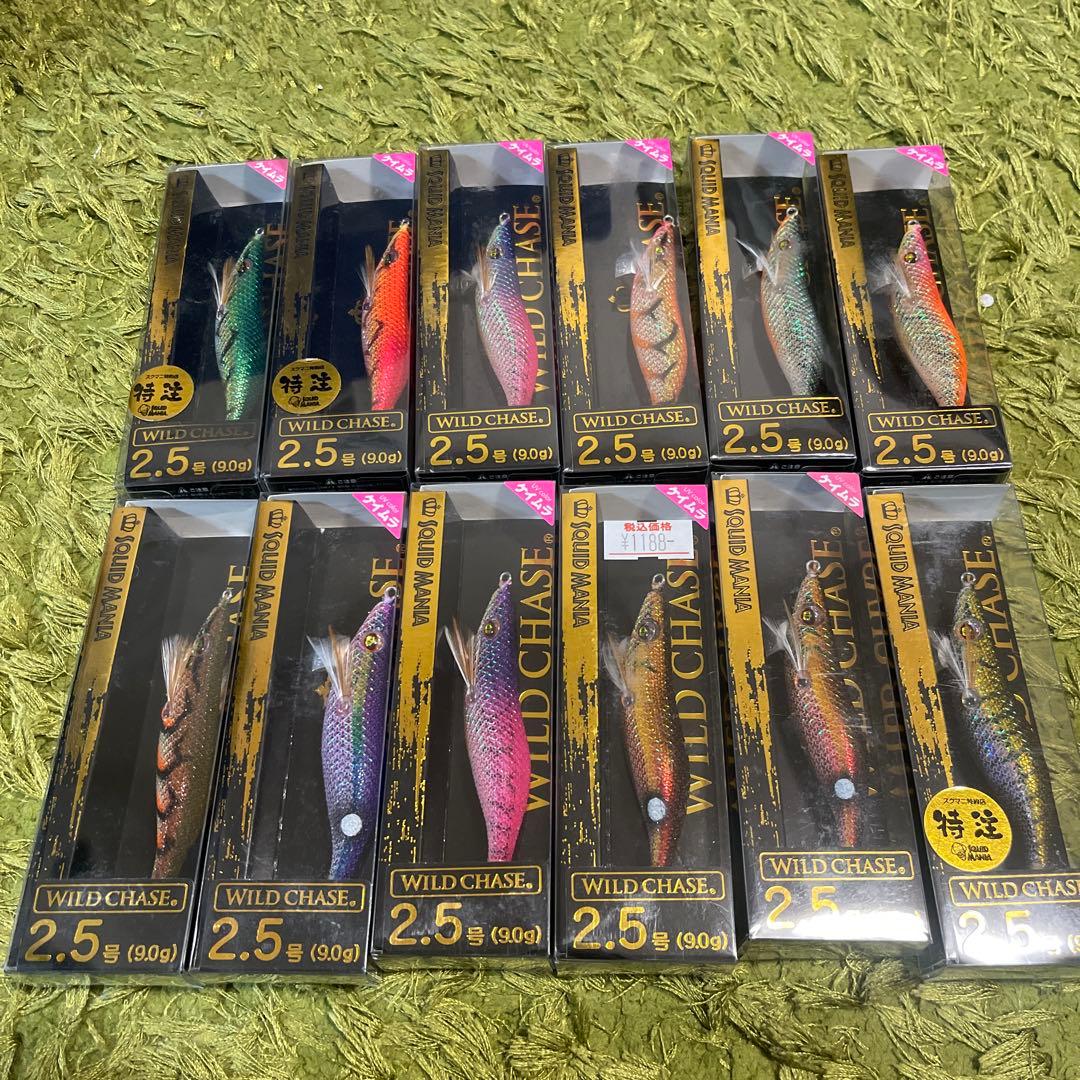 【激安】WILD CHASE エギ 2.5号　12個セット