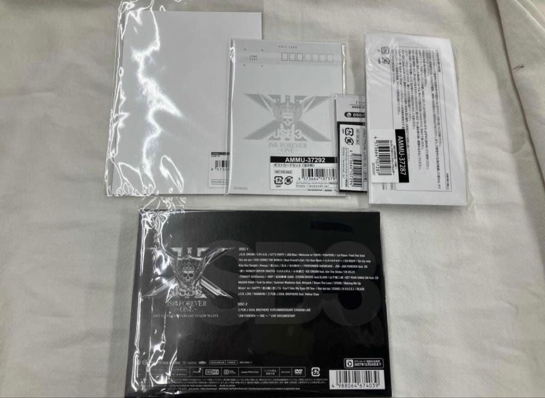 三代目JSB スタジアム DVD ※特典付き FC限定 受注生産限定商品