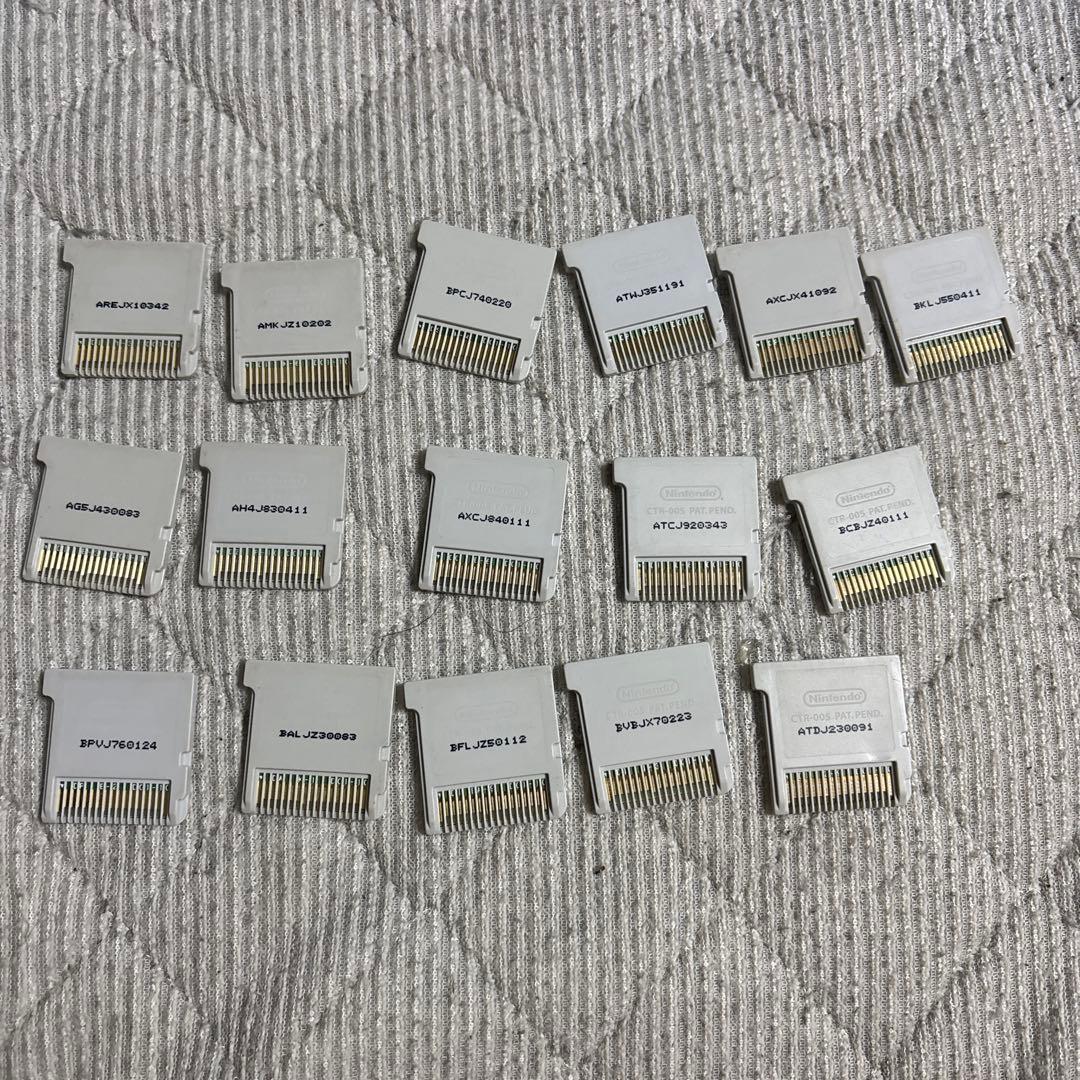 ニンテンドー3DSソフト 15本セット　値下げ可