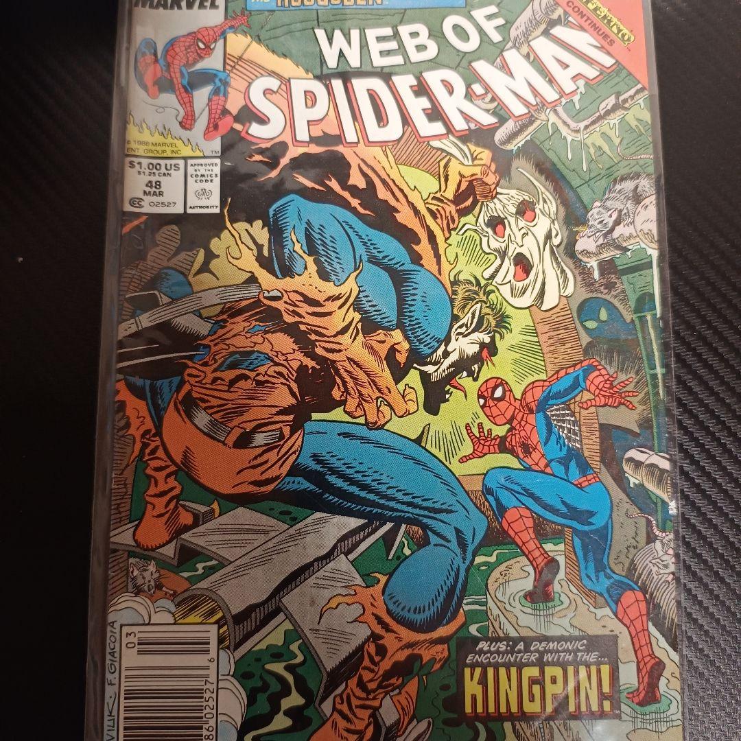 アメコミリーフWeb of Spider-Man 10冊セット 1989年〜