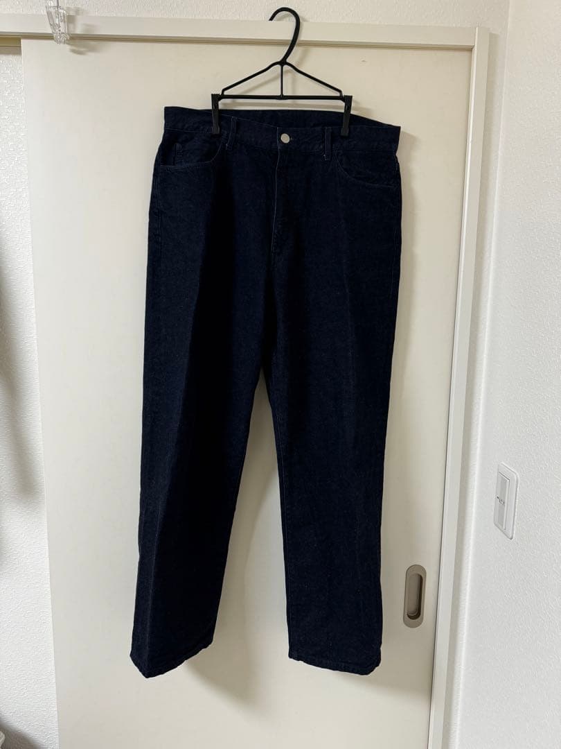 【Steven Alan】DENIM BAGGY TAPERED PANTS