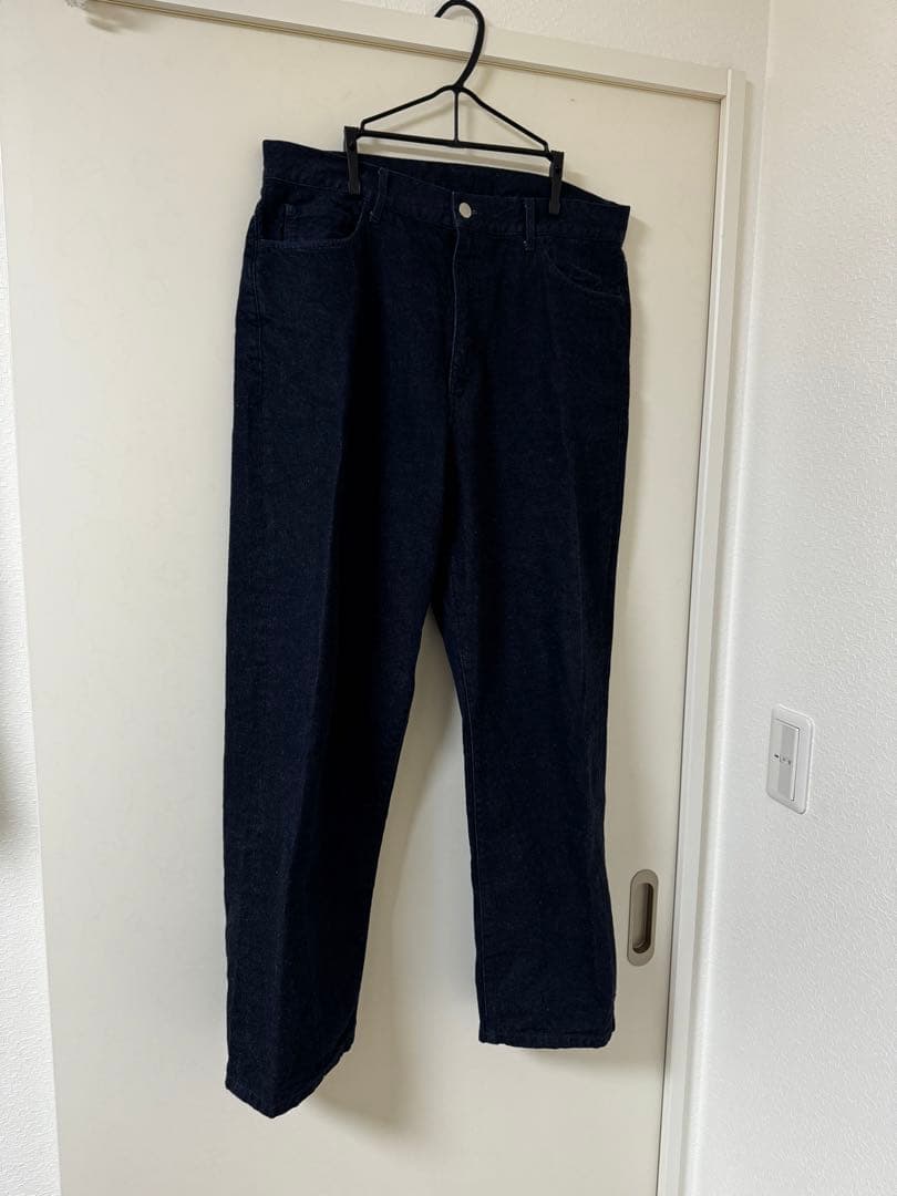 【Steven Alan】DENIM BAGGY TAPERED PANTS