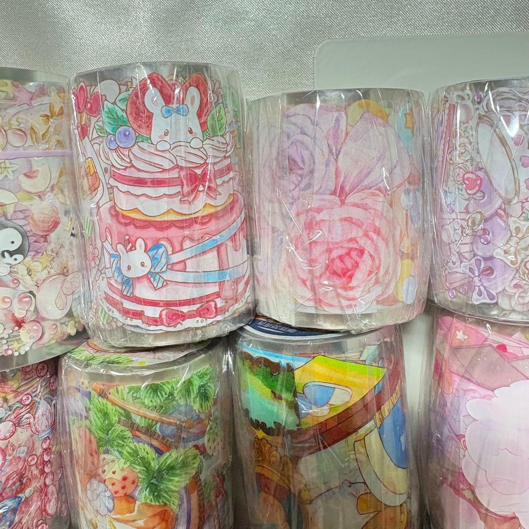 海外マステ　まとめ売り③18個セット　おまけつき　新品未開封　中古あり