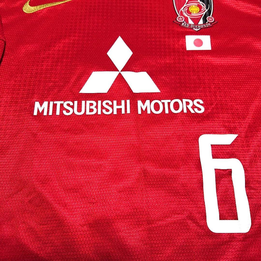 最終価格 美品 希少 浦和レッズ 山田暢久 サイン ACL ユニフォーム レッズ