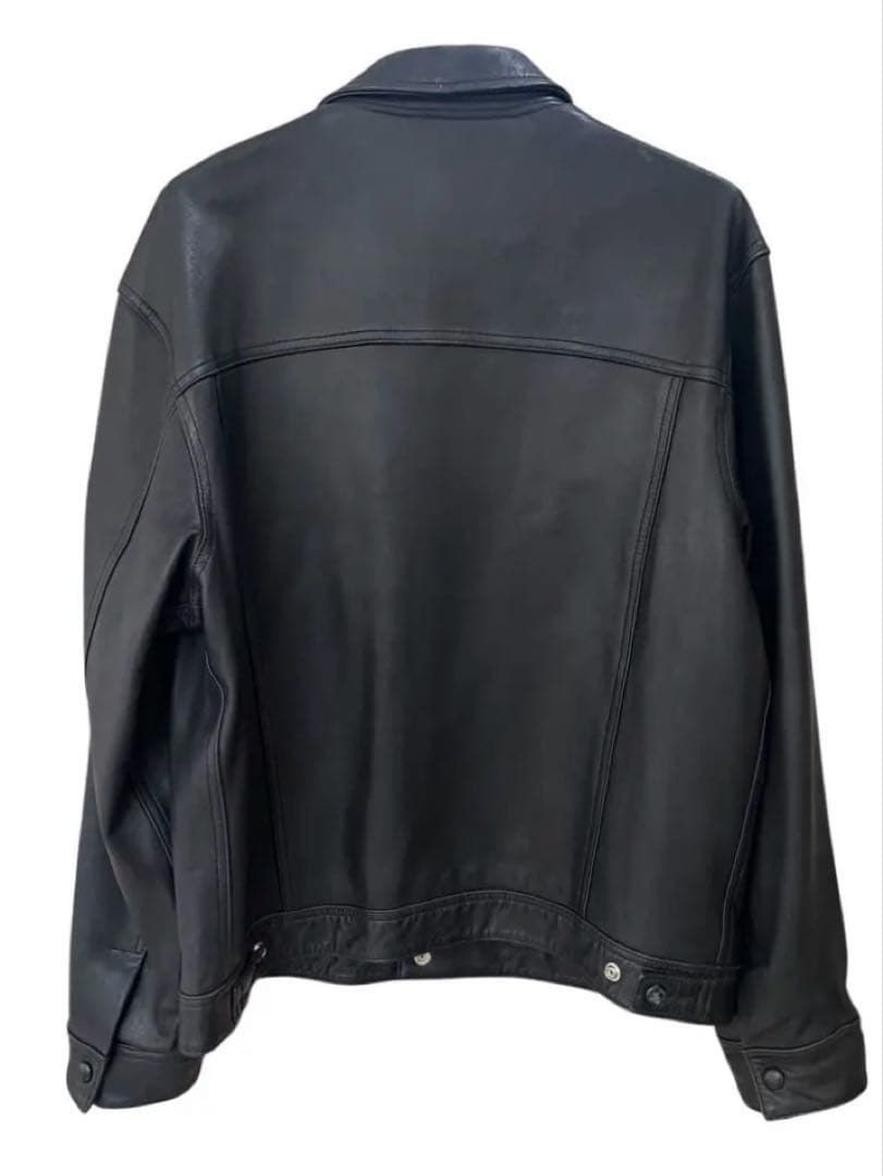 Supreme leather trucker jacket Lサイズ