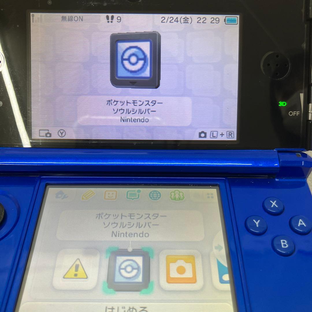 GD4144 DSソフト　ポケットモンスターソウルシルバー　ハートゴールド