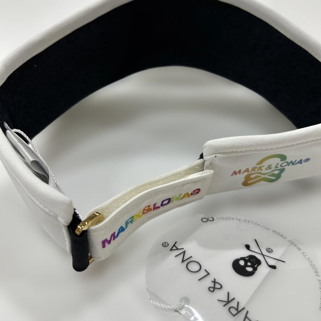 新品❤️MARK & LONA ゴルフバイザー ホワイト