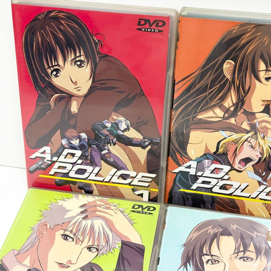 A.D.POLICE DVD全6巻セット アニメセル版