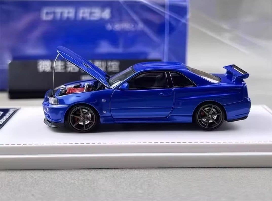 【限定】FH 1/64 R34 SKYLINE GT-R R34 V-SPECⅡ
