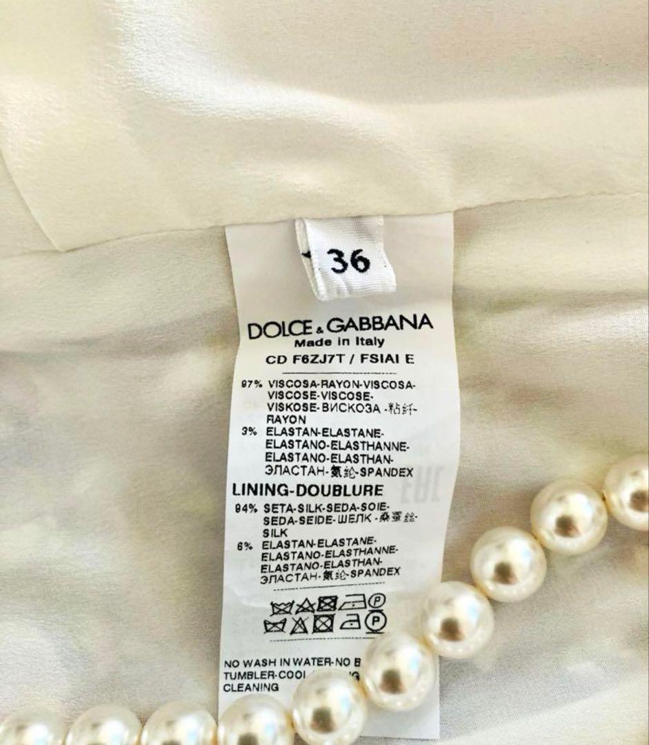 極美品★DOLCE&GABBANA★フローラル★シルク★ロングワンピース
