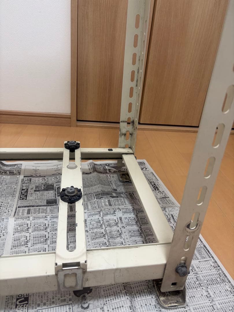 中古　エアコン室外機　二段置用架台　クーラーキャッチャー