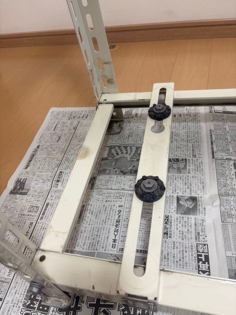 中古　エアコン室外機　二段置用架台　クーラーキャッチャー