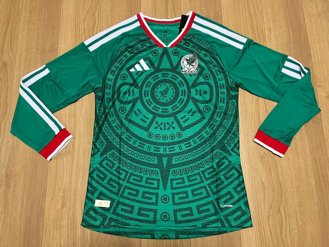 【長袖】④2026 メキシコ代表 ホーム ユニフォームL