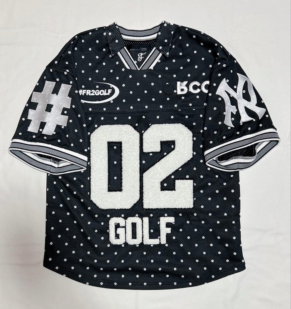 fr2ゴルフ FR2GOLF ゴルフウェアトップス メッシュプルオーバー