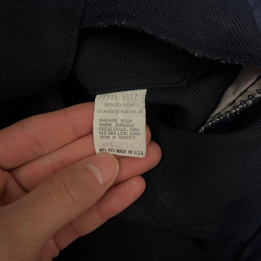 80s LEVI'S スタプレ トラッカージャケット USA製 ネイビー 希少