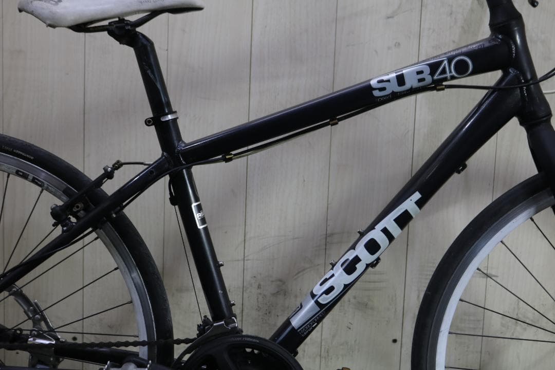 スコットSCOTT sub40 700C アルミ 24速 440mm クロス