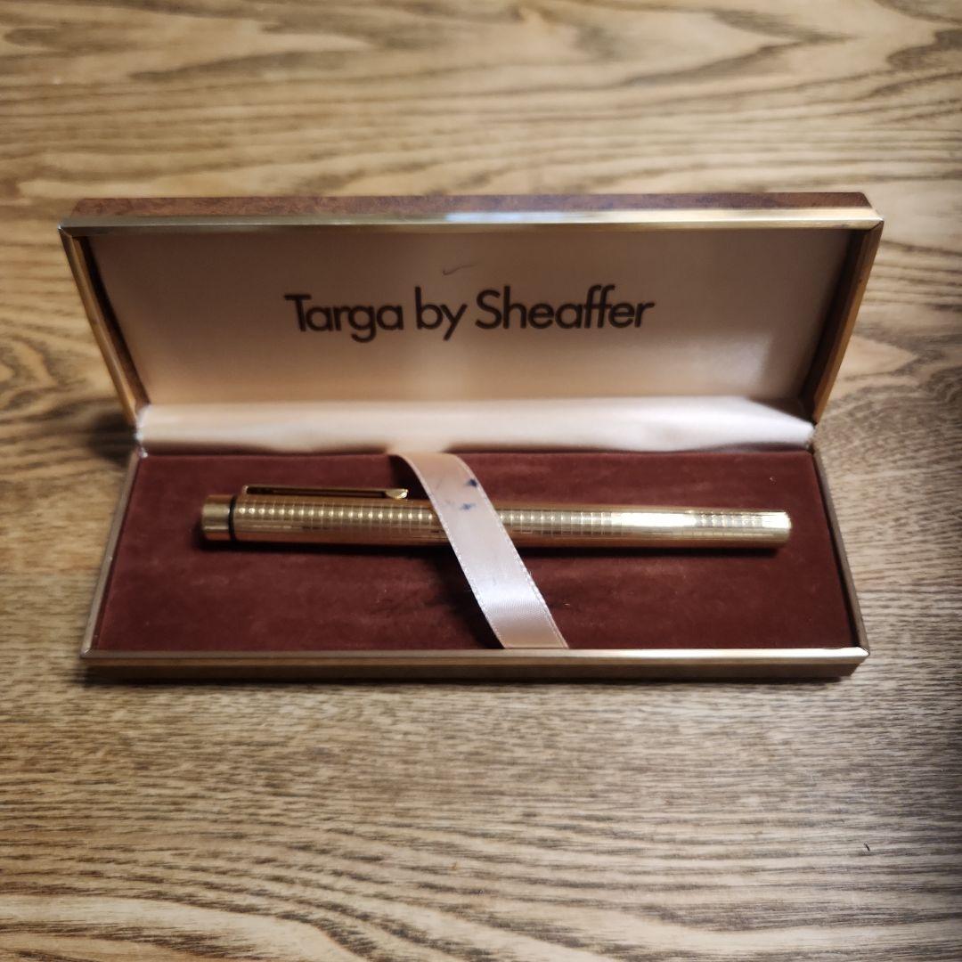 Sheaffer Targa 万年筆 ゴールド