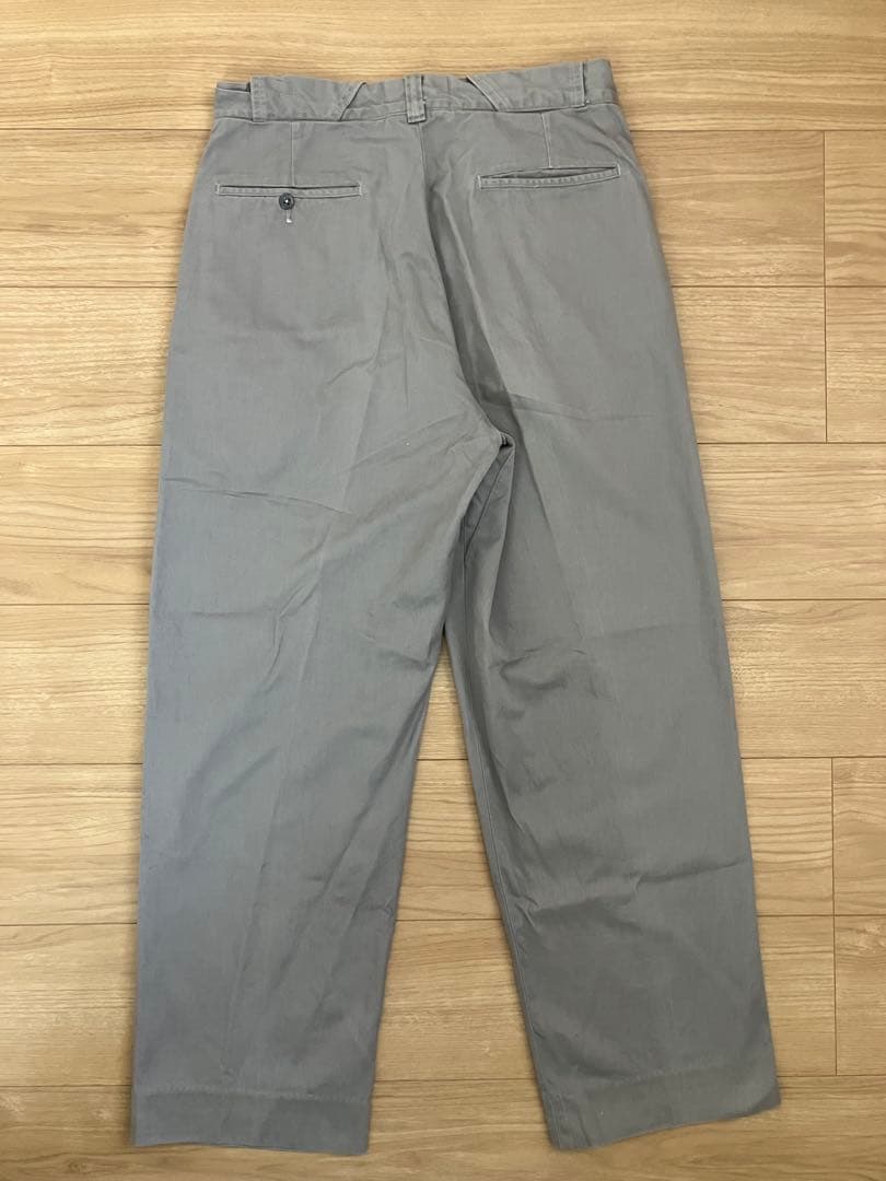 BIGYANK ビッグヤンク USA 60s コットンワークパンツ グレー