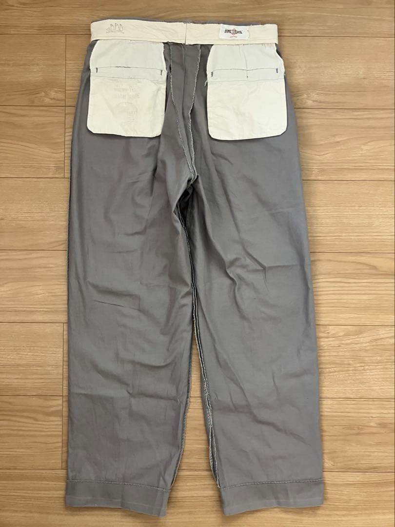 BIGYANK ビッグヤンク USA 60s コットンワークパンツ グレー