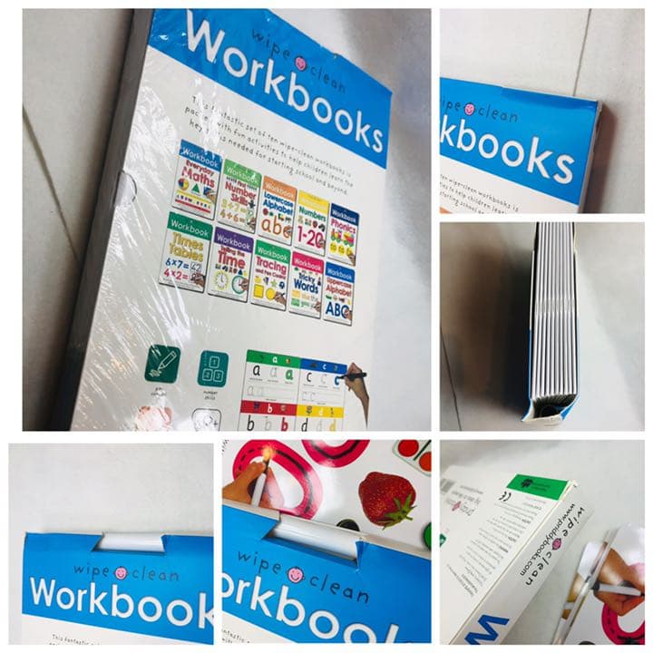 Wipe Clean　Work Books 10冊セット