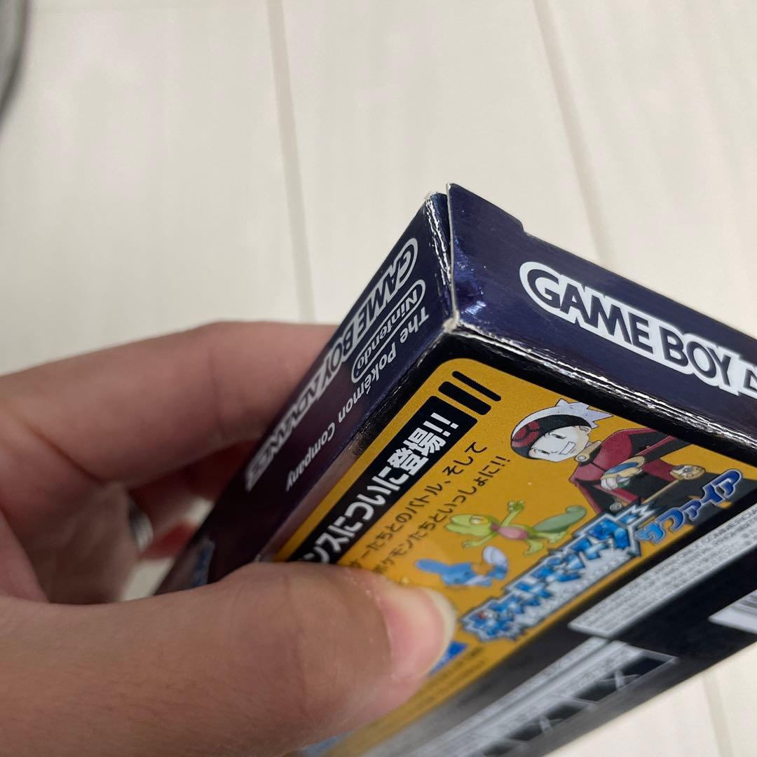 【レア物！】ポケットモンスター サファイア カセット 箱付き