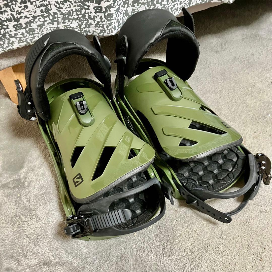 【極美品】Salomon スノーボードビンディング Rhythmリズム　Mサイズ