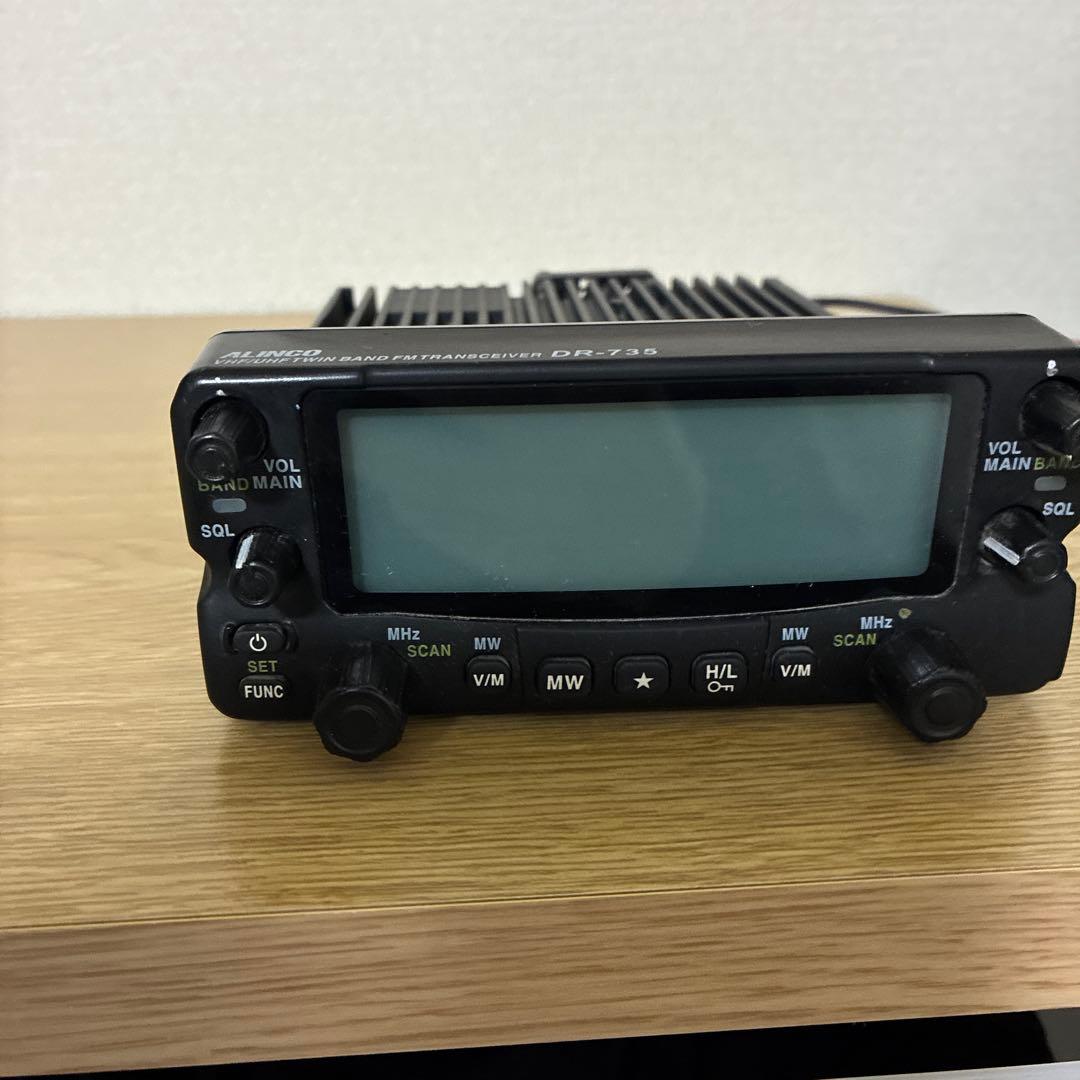 ALINCO DR-735D VHF/UHFトランシーバー