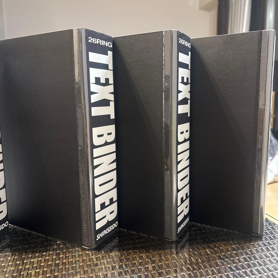 信誠堂 SHINSEIDO TEXT BINDER 26リング(5冊)